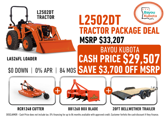 L2502DT Bayou Tractor Package updated2